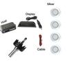 Auto LED Parksensor Parktronic Anzeige Rückfahrkamera Rückfahr-Parkradar Monitor Detektor System Mit 22mm 4 Sensoren