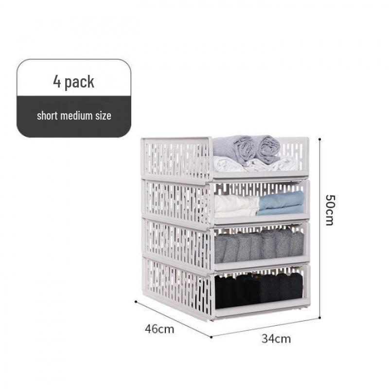 Pull-out Wardrobe and Desktop Storage Rack for Dormitory and Bedroom
