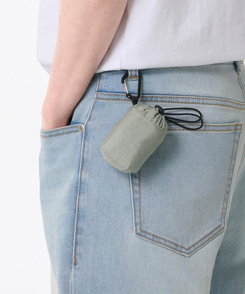 Musinsa Standard Crinkle Micro Packable Shoulder Bag [Sage]