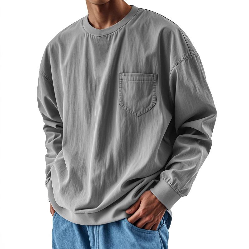 

Men s High Neck Long Sleeve Shirt 5XL зелений