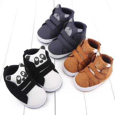 Autumn Baby Girls Boys Breathable Anti-Slip Casual Cartoon Sneakers Toddler Soft Soled Walking Shoes