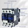 CJX2-3210 Din Rail Mounted Normal Open Contactor 8 Silver Contacts Power Contactor for Motors And Lighting Devices