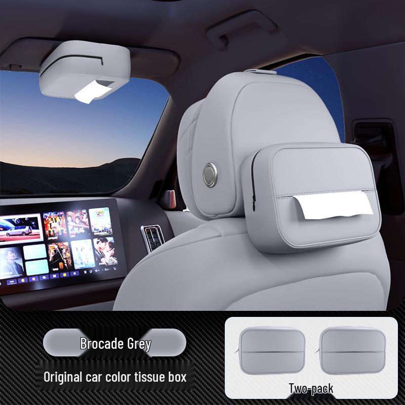 BYD Han L 2025 Porta-lenços para Apoio de Braço - Porta-papel para Pendurar no Interior do Carro
