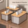 Anvelo Square Transparent Desktop Tissue Box (2-Pack)