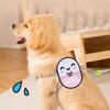 Decorative Dog Identity Decals Cartoon Pet Identification Stickers Pet Label  Outdoor Walking