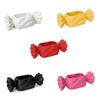 Boîte de rangement forme bonbon imprimée 3D couleur unie Porte-bijoux multifonction créatif Décoration sucrée Organiseur de bureau Bureau
