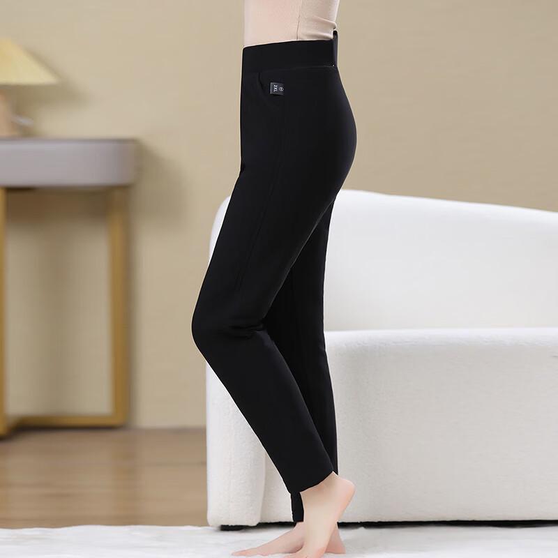 YUZHAOLIN Plus Size High-Waist Warm Harem Pants