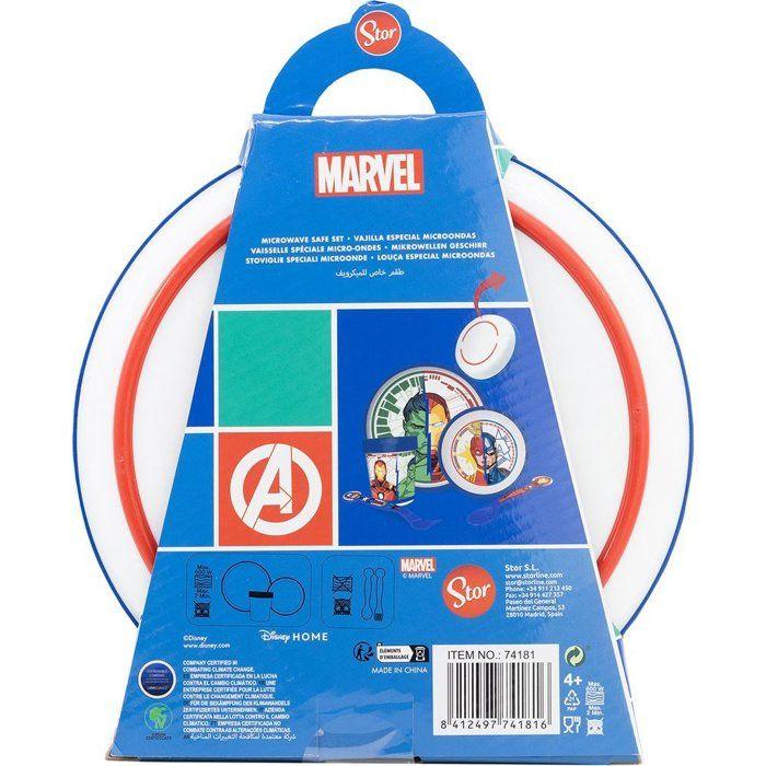 Servise - Tataway - Marvel Avengers - 5 deler - Resirkulerbar plast - Superhelter