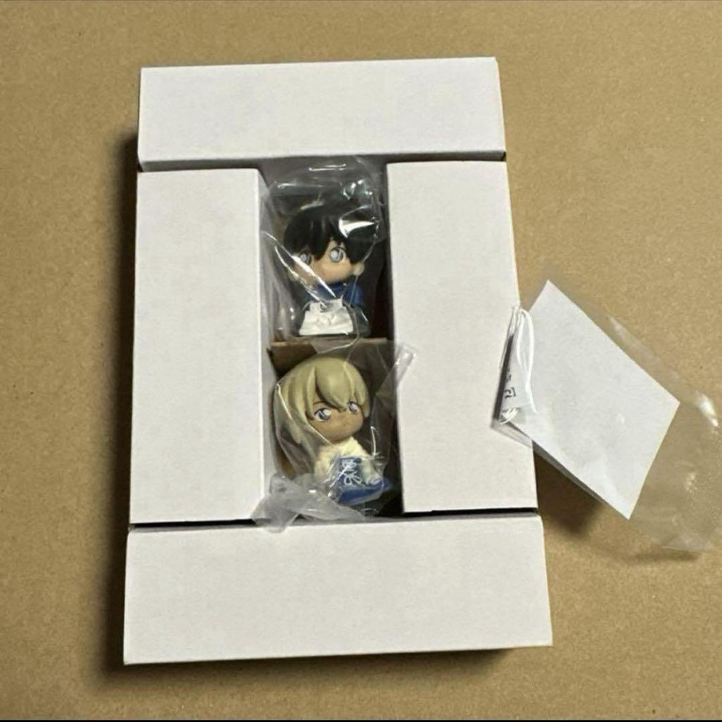 [USED] Detective Conan: The Chijimase Squad Sunday Limited Edition Cafe Poirot Ver. Edogawa Conan and Amuro Toru