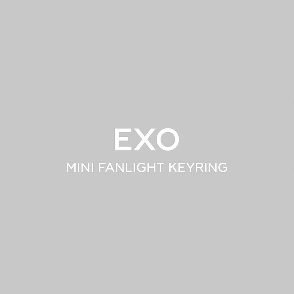 EXO Mini Fanlight Keyring Ver.2