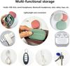 2/5PCS Soft Silicone Headphone Organizer Tangle-Free Earbud Cable Case Mini Shockproof Pouch for Keys USB Cords Travel Essential