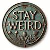 Retro Round Metal Wall Art Sign, 7.87 Inch Iron Plaque for Home Bar Cafe Garden Wedding Holiday Decor