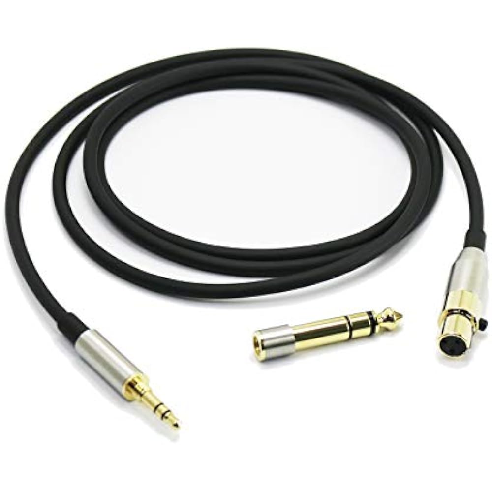 NewFantasia Replacement Audio Upgrade Cable Compatible with AKG K240, K240S, K240MK II, Q701, K70...