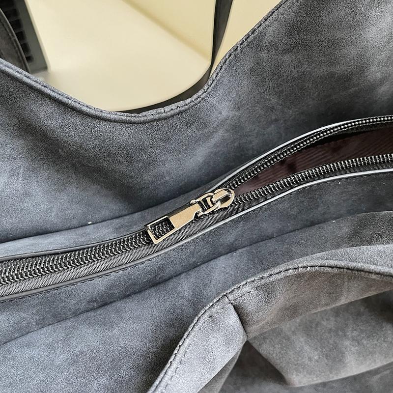 High Quality Women's Bag Urban Trend Style Shoulder Bag Matte Leather Adjustable Shoulder Bag Versatile Casual Large Capacity Commuter Zipper Handbag