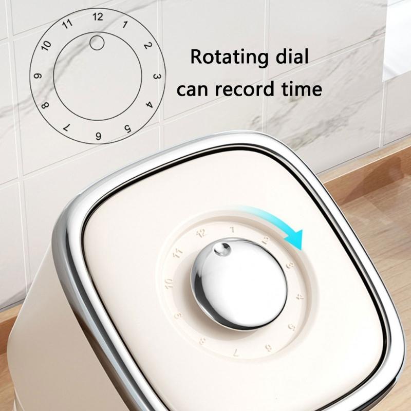 User Friendly Food Storage Box Rice Dispenser Airtight Seal for Flour  Grains Cereal and Pet Dog Cats Bird Food Storage