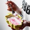 3pc Christmas Tree Ice Cream Bowl, 380ml Ceramic Baking Bowl Baking Plate, Suitable for Microwave Oven