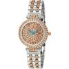 Reloj para Mujer Adee Kaye Finess con Acentos de Cristal Esfera Dorada Cuarzo AK2526-L2R