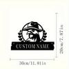 Metal Rooster Wall Art Black Rustic Home Decor Outdoor Garden Sign