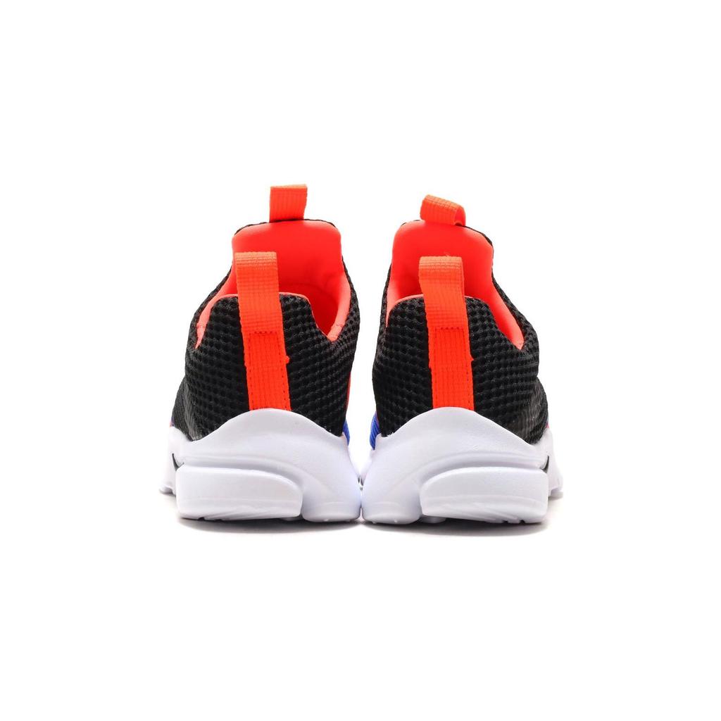 Nike Presto Extreme Abrasion Resistant Low top Kids Lifestyle Shoes Black Orange Blue Children Aged 3 7 Years Old 870023-004