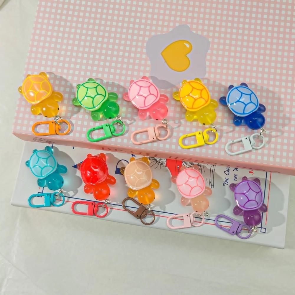 Luminous Tortoise Key Chain Glow In The Dark Bag Pendant New Key Ring  Friend Gift
