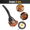 Shovel Clip Silicone Grip Flip Tongs Egg Steak Spatula Tongs Clamp Pancake Fried Turners Cooking Tool Kitchen Accessories