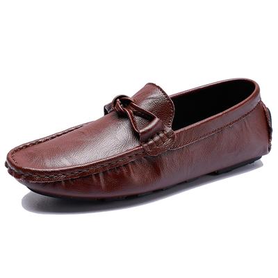 Herren Freizeitschuhe aus Leder Vier Jahreszeiten Übergröße Weiche Sohle Komfort Outdoor Mode Jugend Business Lederschuhe Fahrschuhe