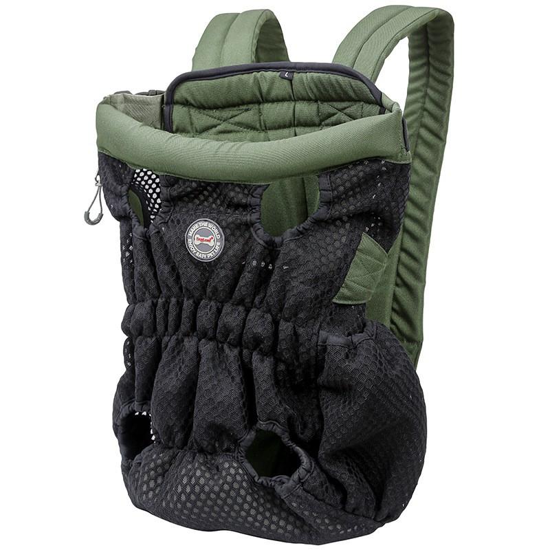 Pet Carrier Backpack Dogs Cats Breathable Mesh Front Chest Harness Style Portable Travel Bag