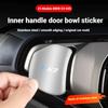 Car 4piece Door Handle Wrist Decoration Cover Stainless Steel For BMW X3 G45 G48 2024-2025 Protection Sticker Styling Accessori