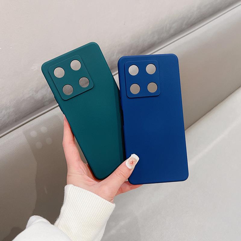 Infinix Cube Liquid Silicone Case for Tecno and Itel Phones