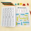 Sight Words Write and Search Game Workbook Preschool English Learning Aids Learn to Read for Beginners Vocabulary Building