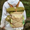 Schoolbag Vintage Japanese Boy Backpack Personalized Splicing Large Capacity Children's Outdoor Travel Mountaineering Backpack Parent-child School Bag