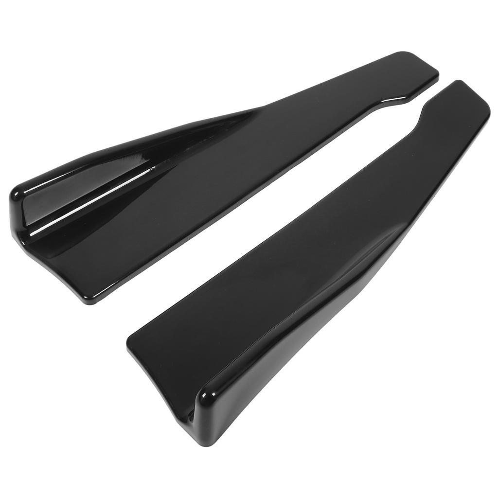 2 st 35 cm Bakre stötfångare Canard Läpp Splitter Vänster Höger Nedre Splitter Spoiler Karosskit Ersättning för Seat