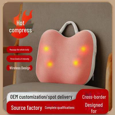 Cervical & Full-Body Electric Massager Pillow for Neck, Shoulders, Back, Legs - Multi-Function Car Cushion