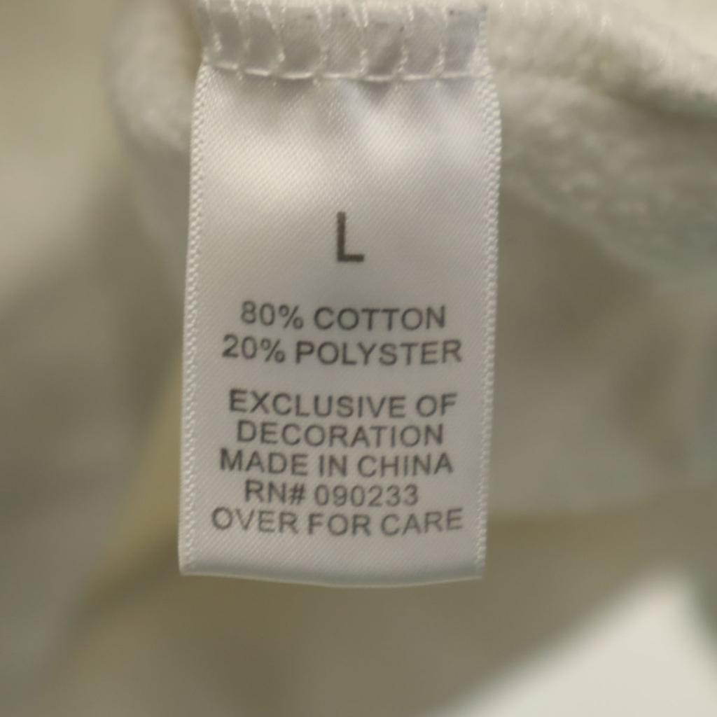 Essentials Sweat-shirts à manches longues avec logo au dos L blanc Homme Occasion