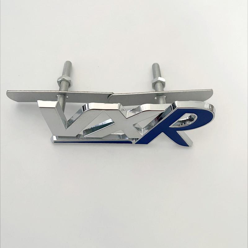 3D Metal Chrome Black Red Logo VXR Emblem Car Fender Side Badge Rear Trunk Decal For Buick New Regal VXR Sticker Accessories