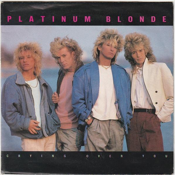 

7-дюймовая пластинка PLATINUM BLONDE Crying Over You C47085 Columbia 1985 Канада Рок Б/у