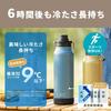 Atlas 600ml Vacuum Insulated Stainless Steel Water Direct Sports Drink Large Easy to with Direct Outdoor Smoky Bottle, Drinking, Insulated,