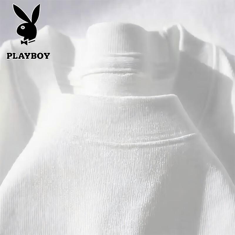 PLAYBOY Men's Hooded Padded Jacket