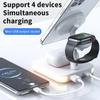 Magnetic 30W 3 In 1 Wireless Charger Stand For iPhone 12 13 14 15 Pro Max Airpods Apple Watch 8 7 6 5 Fast Charging Dock Station