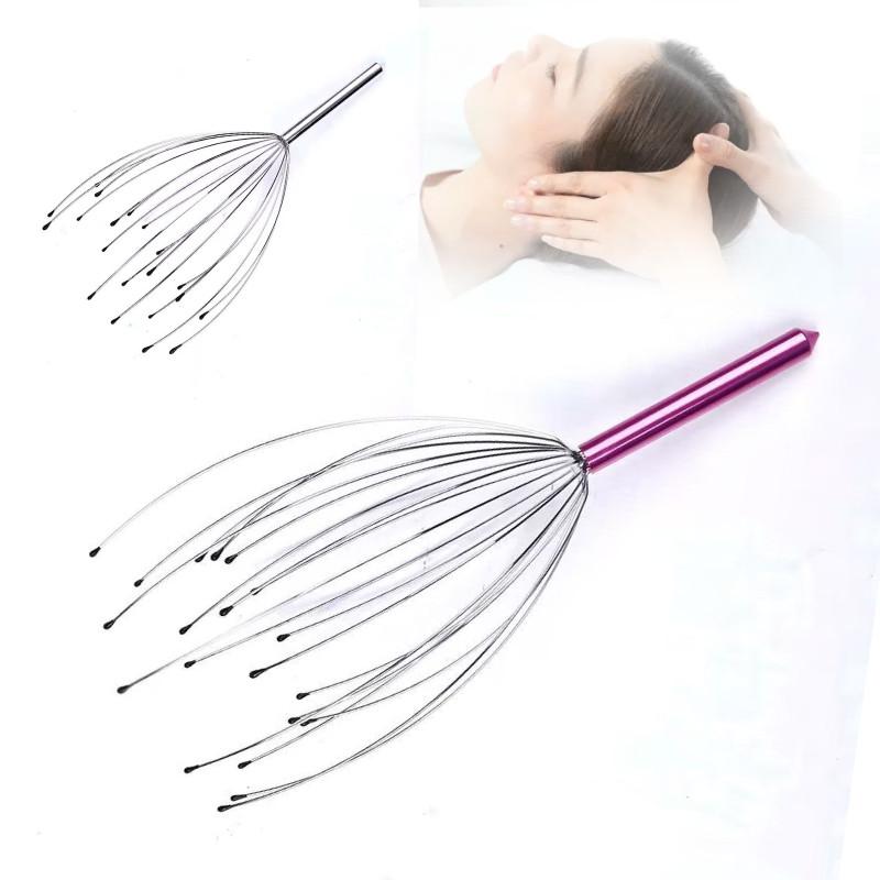 Head Relax Massager Healing Neck Claw Antistress Pain Relief Scalp Headache Spa