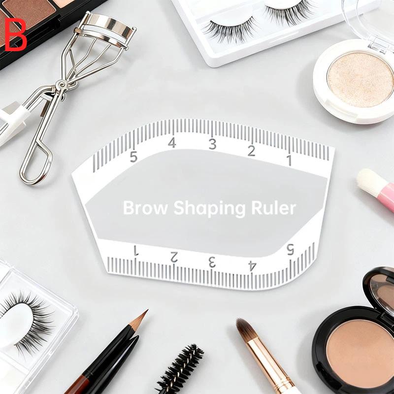 Brow Mapping Ruler Eyebrow Shaping Ruler 1 Minute Fast Drawing Design Brow Easy Tool Microblading Permanent Makeup Stencils