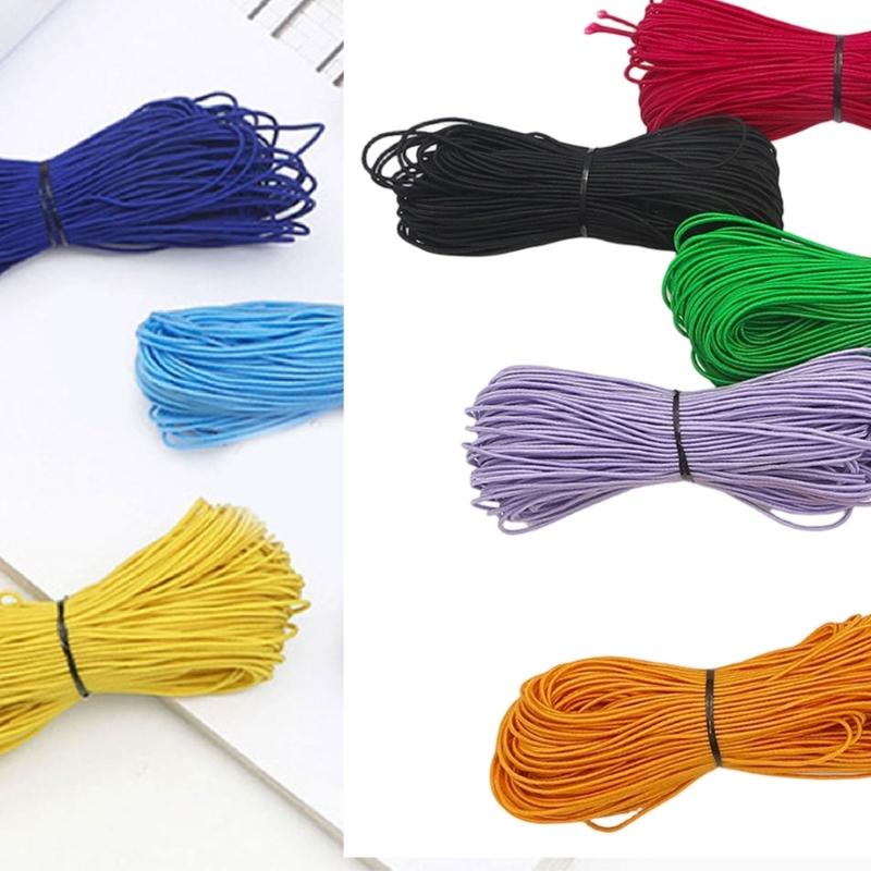 25 Meter 1mm Stretchy Beading Cord Smooth Elastic Thread For Handmade Necklace And Bracelet Accessories