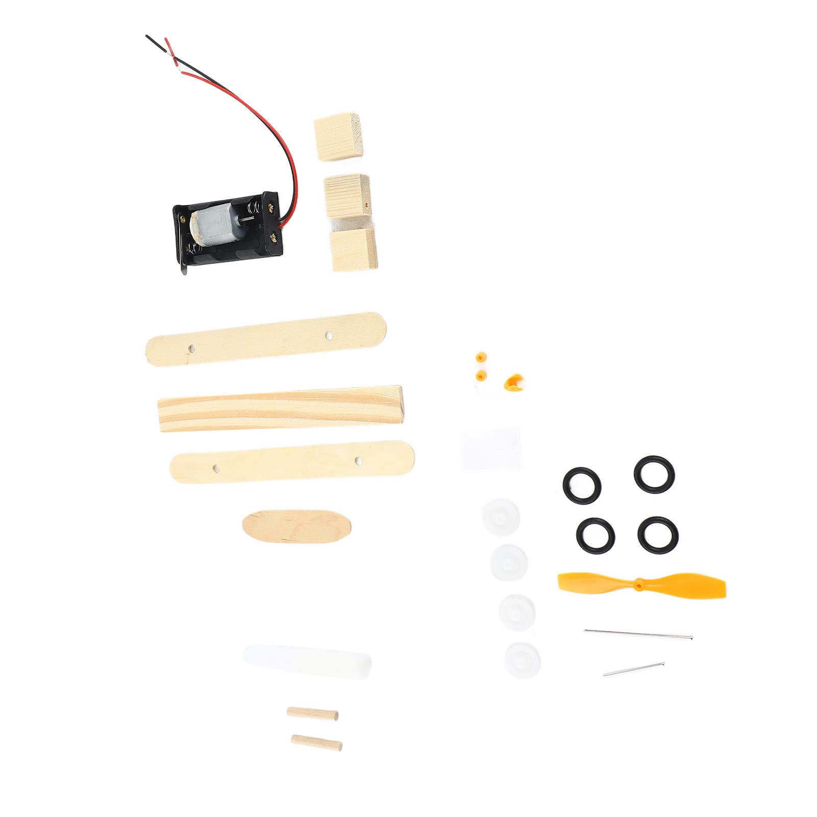 

Дерев яний електричний літак Електричний планер Набір Дитяча іграшка Набір літака Електрична дерев яна модель літака для