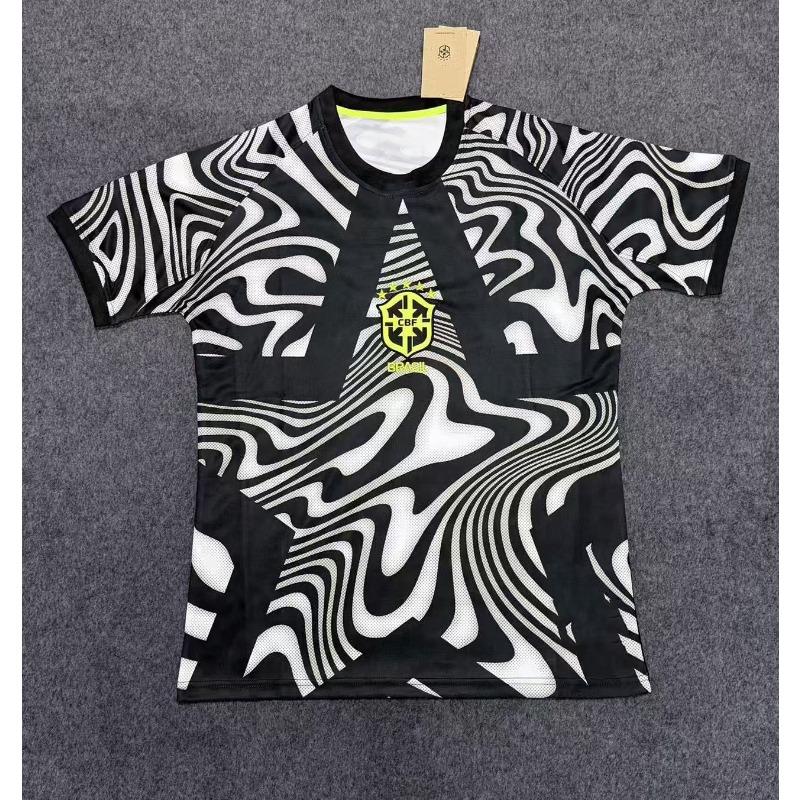 Maillots de Football Édition Spéciale en Gros Paris Ajax Real Madrid Inter Mibasa Argentine Brésil Maillots à Manches Courtes