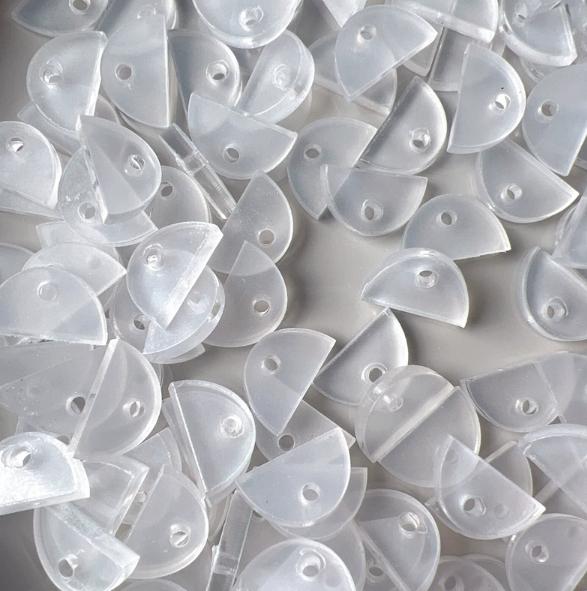 Plastic Flat Acrylic Charm Pvc for DIY Opal Beading Pen Plastic Ballpoint Pen Beading Creative Student Pen