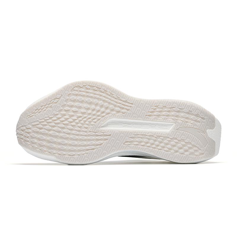 ANTA Zone 2 Heart Rate SE Running Shoes Men's Low Top Papyrus White/Basic Black 912645529-2