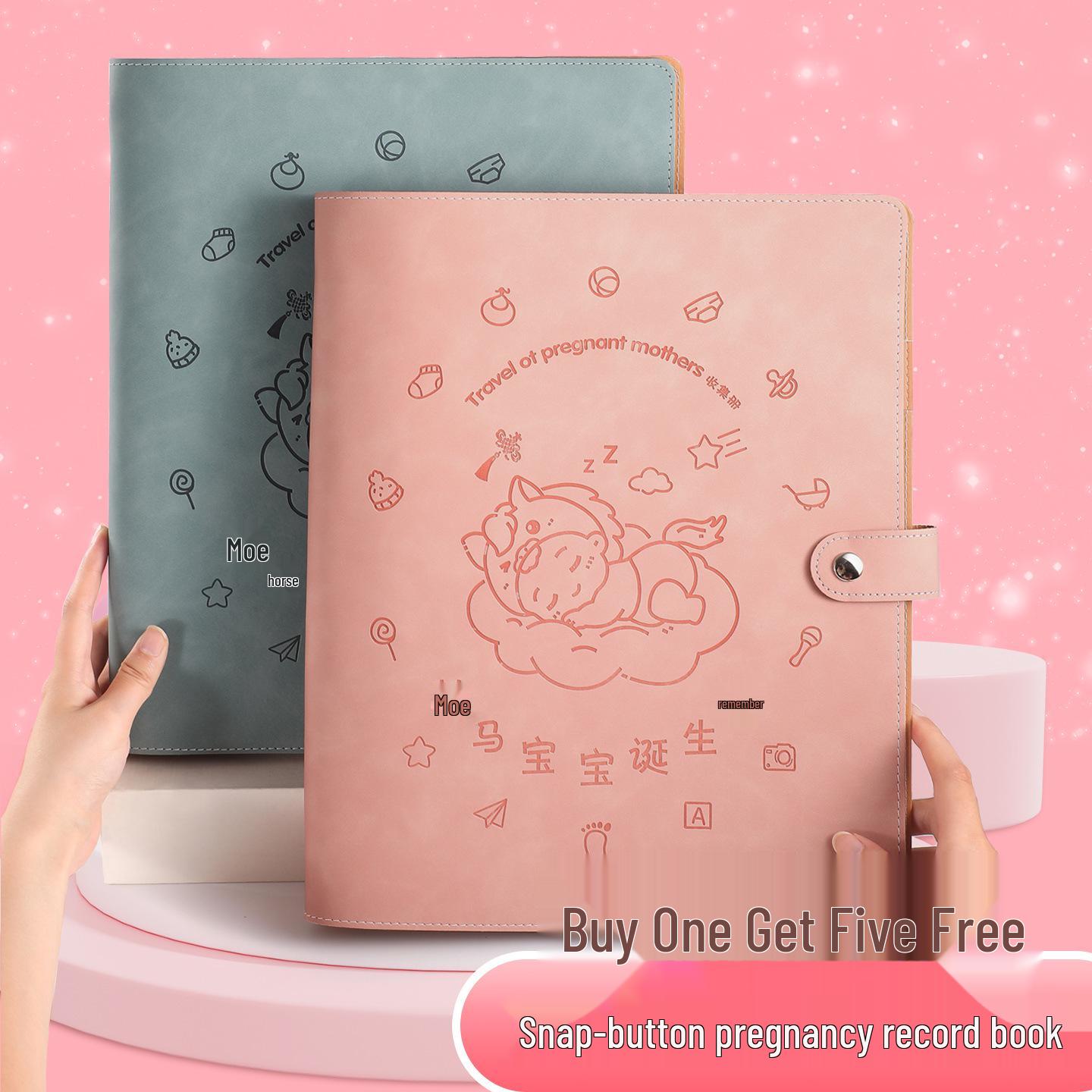 Prenatal Checkup Record Album: Portable Ultrasound Sheets & Pregnancy Checkup Binder