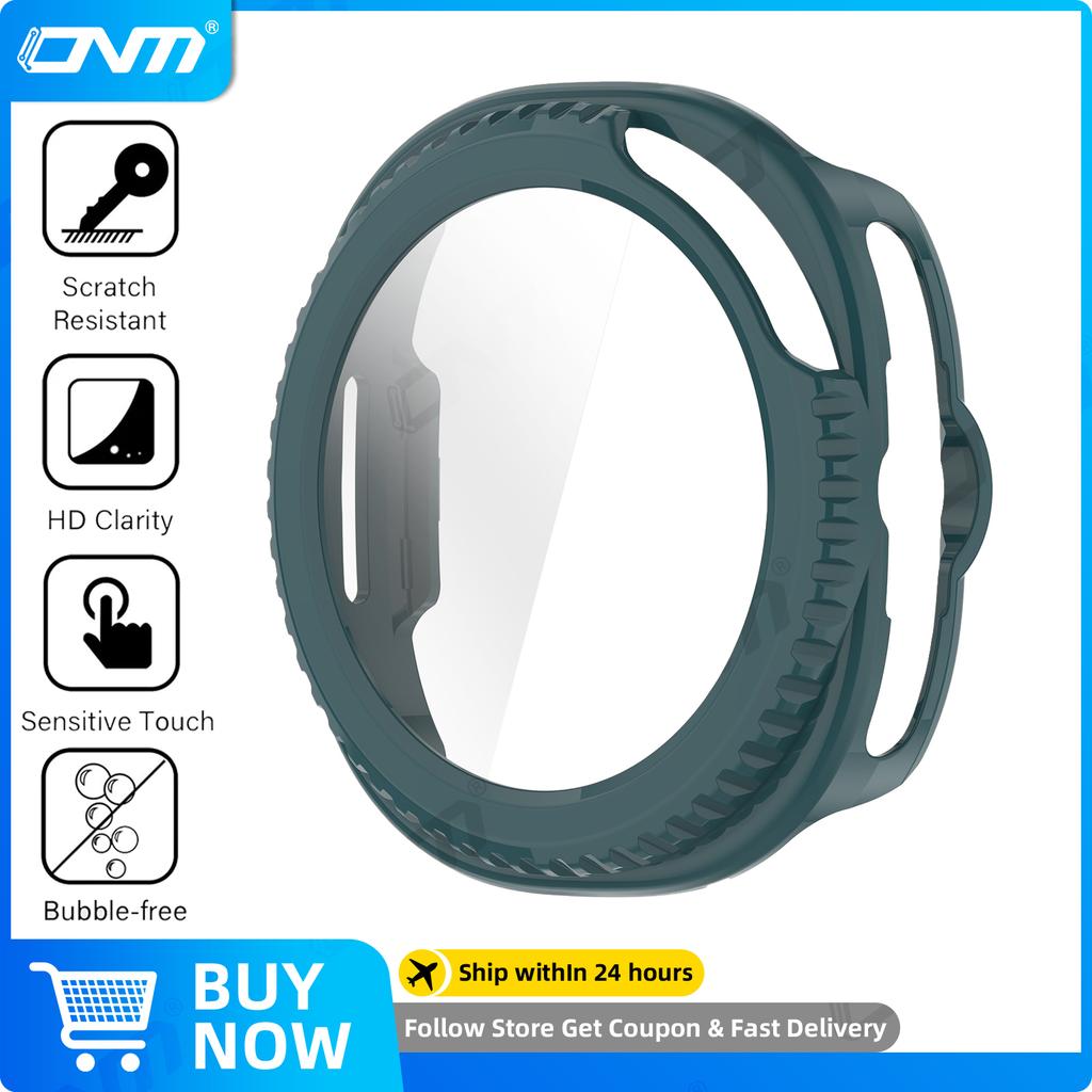Sklo+Pouzdro pro Samsung Galaxy Watch 8 Classic 40mm 44mm Tvrzené sklo Ochranná fólie na displej & Tvrdý PC Ochranný nárazník Příslušenství