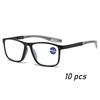 TR90 Sport Reading Glasses Men Ultralight Anti Blue Light Presbyopia Eyeglasses Men's Hyperopia Optical Eyewear Diopters