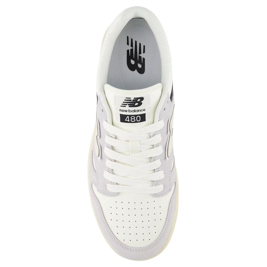 New Balance 480 Grey Sea Salt Unisex Sneakers BB480PEG